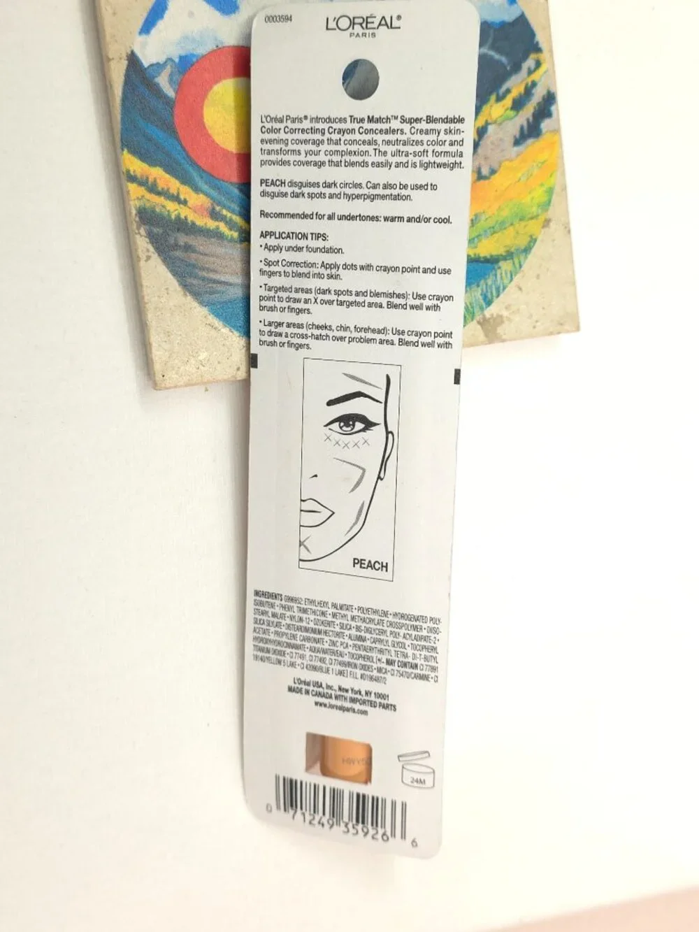 L'Oreal Paris True Match Super Blendable Correcting Concealer - 405 Yellow Warm